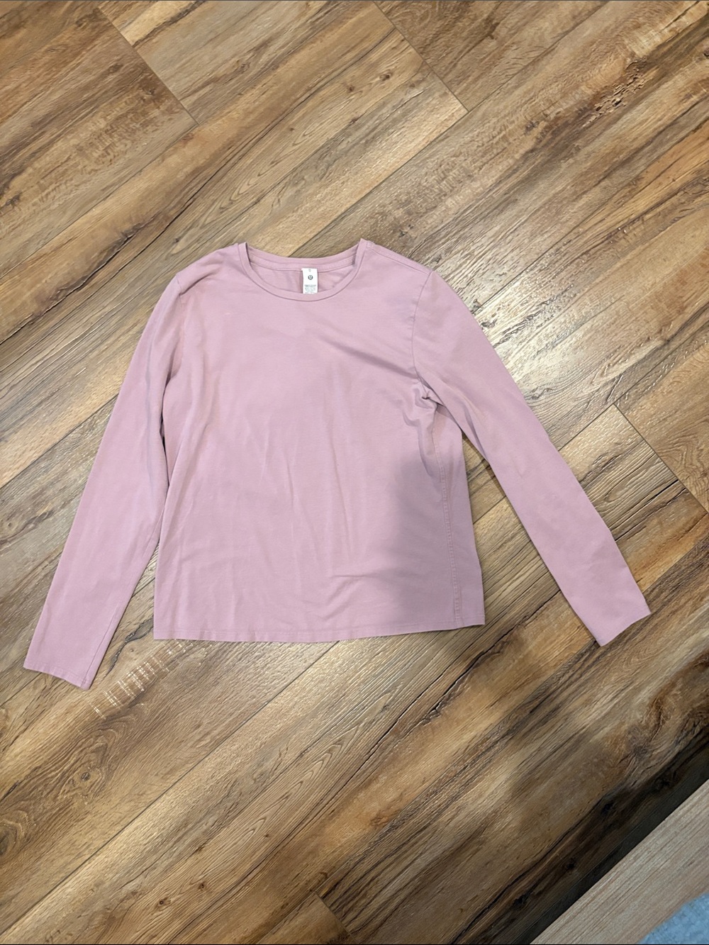 lululemon athletica Long Sleeve Crewneck Top - Dusty Rose